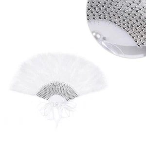 1 Stück Hochzeit Ventilator Vintage Elegant Handventilator Klappbar für Klappe - Bild 1 von 11
