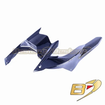 2015-2021 Kawasaki Ninja H2 H2R Rear Hugger Chain Guard Mud Fender Carbon Fiber - Image 1 of 4