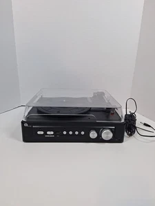 1 by One Stereo Plattenspieler, Modell MD-920, schwarz getestet funktioniert - Bild 1 von 15