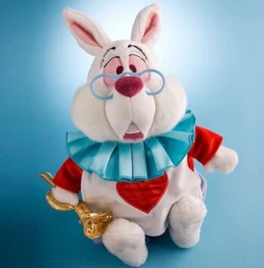 Disney Alice In Wonderland Exclusive Deluxe Plush Figure White Rabbit 37CM Gift - Picture 1 of 4