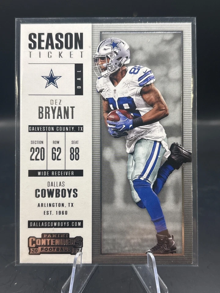DEZ BRYANT (2010-2021) NFL - CHOOSE YOUR CARD! - Dallas Cowboys - Image 1 of 1