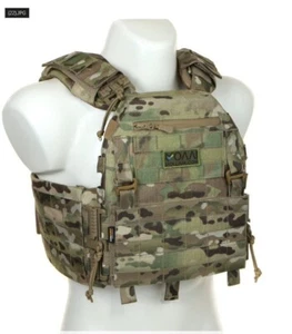 Tactical vest, plate carrier, quick release system, Multicam, Cordura Invista - Picture 1 of 16