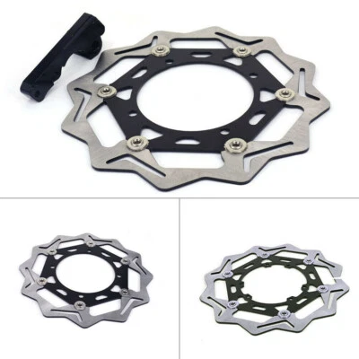 Rotor de disco de freio dianteiro flutuante preto 270MM para Suzuki RMX 450 2010-2012 - Imagem 1 de 4