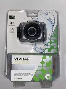 NEW MAKE A SPLASH VIVITAR ACTION CAM HD VIDEO- MODEL DVR781HD-WATERPROOF - Picture 1 of 1