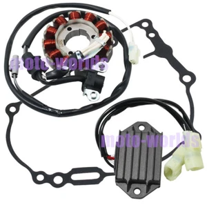 Stator Coil+Regulator Rectifier+Gasket for Yamaha YZ450F 2010-2013 33D-81410-00 - Picture 1 of 8