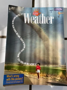 1999 KIDS DISCOVER Magazine WEATHER - Home School Educational - Picture 1 of 3