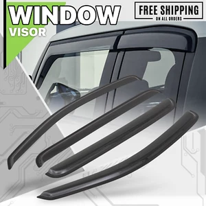Smoke Window Visor Shade Vent Wind Rain Deflector Guard fit 04-09 Dodge Durango - Picture 1 of 6