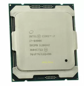 Intel Core i7-6900K CPU 8 Cores Processor 20M Cache Up To 3.70 GHz 16 Threads - Picture 1 of 1