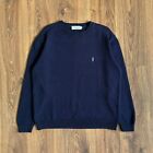 Vintage Yves Saint Laurent YSL Knit Sweater 90s Men’s M Blue