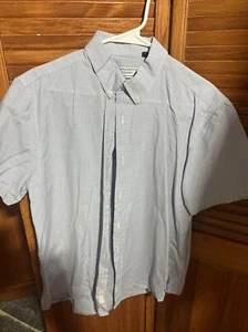 Fivefour Button Down Short Sleeve Shirt Size L - Picture 1 of 2