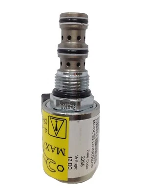 New Vickers SV4-8-3-0-12DGS Hydraulic Solenoid Valve Cartridge 12VDC - Image 1 of 3