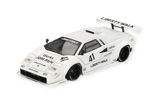 TSM Mini GT 966 Lamborghini Countach LB Works White TAS 2024 LHD 1:64 Sealed - Picture 1 of 1