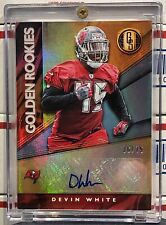 2019 PANINI GOLD STANDARD GOLDEN ROOKIES DEVIN WHITE, PLATINUM, AUTO, #36/75