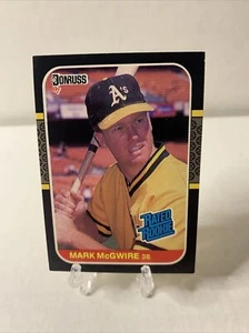 1987 Donruss Mark McGwire Rated Rookie #46 Athletics - BB3 - Picture 1 of 6
