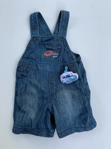 TARGET vintage Car Blue Cotton Overalls Shortalls Size 00 - Bild 1 von 8