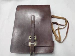 Soviet Russian Army Military Officer Leather Map Bag Case Tablet Planshet USSR - Picture 1 of 6