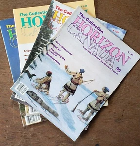 Horizon Canada 4 Magazines #99-102 1984 New Way to Discover Canada History & Art - Picture 1 of 21