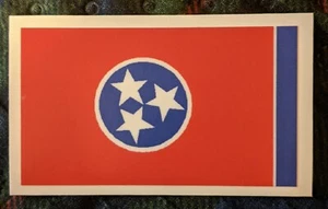 Adesivo in vinile 3 pollici Tennessee State Flag Tennessee Flag - Foto 1 di 1