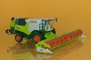 Wiking 038915 Claas Trion 730 mit Convio 1080 1:87 NEU Modellauto - Picture 1 of 2