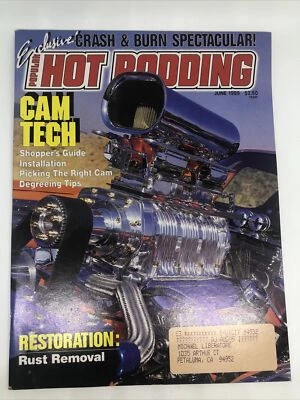 Popular Hot Rodding magazine June 1989 volume 28 - Image 1 of 4