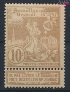 Bélgica 65 con charnela 1896 Bruselas (9933303 - Imagen 1 de 1