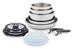 T-fal Ingenio Expertise 13 Piece Nonstick Cookware Set, Induction Oven Safe 500F - Picture 1 of 8