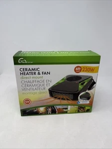 Travel Time Ceramic Heater & Fan 12V 230W - Compatible In Almost Any Vehicle - Picture 1 of 21