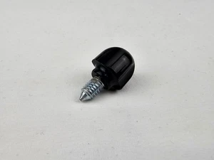 KitchenAid Stand Mixer Black Hub Cap Cover Thumb Screw Knob Replacement OEM - Picture 1 of 3