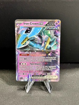 Iron Crown ex 081/162 Sv05: Temporal Forces Holo MINT - Image 1 of 2