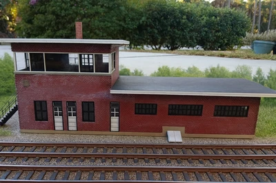 BALTIMORE AND OHIO RAILROAD  F  Tower – Fostoria, Ohio   1:48th O Scale KIT - Image 1 of 4