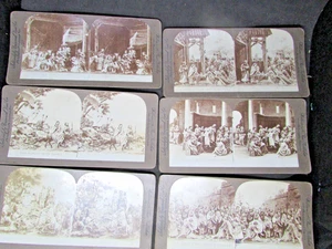 Vintage Stereoview Karten - Gruppe von 6 Karten - Religiös (Q - Bild 1 von 15