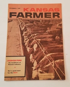 Kansas Farmer Magazine, November 3, 1962.  Allis Chalmers International Massey  - Bild 1 von 3