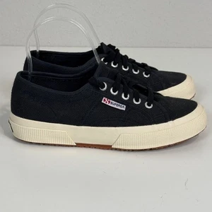 Superga Black Cotu Classic Sneakers 37 - Picture 1 of 7