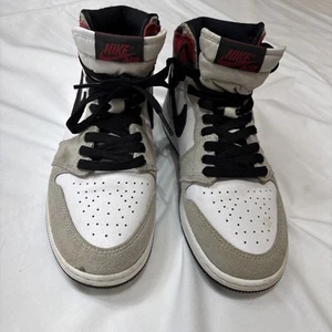 Nike Boys Air Jordan 1 High OG 575441-126 White Basketball Shoes Sneaker 5.5y 7W - Picture 1 of 9
