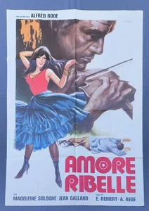 MANIFESTO poster AFFICHE 2F AMORE RIBELLE REINERT-SOLAGNE-GALLAND R81 - Picture 1 of 5