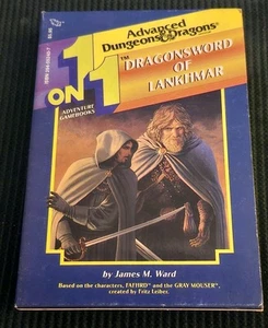 Advanced Dungeons & Dragons 1 on 1 Gamebooks - Dragonsword of Lankhmar 1986 - Picture 1 of 7
