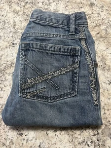 Wrangler 20x Jeans Boys Youth 16 Slim Bootcut Blue Cowboy Adjustable Waist - Picture 1 of 3