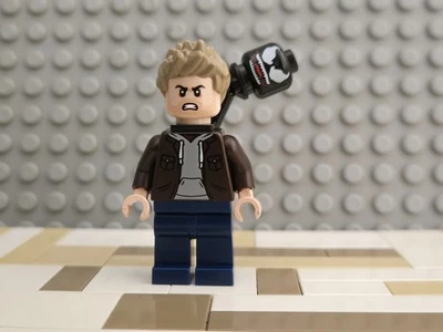 LEGO Eddie Brock Minifigura con Cabeza de Veneno - 76324 Spider-Man vs. Oscorp Foto 1 de 3