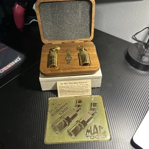 Mac Tools 2 Piece Universal Spark Plug Socket Set 24k Gold Plated LE 1992 - Picture 1 of 8