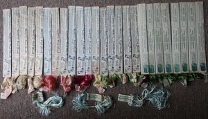 28 Antique Silk Thread; Brainerd & Armstrong, Carlson Currier, Richardson's - Picture 1 of 10