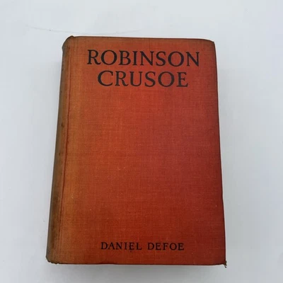 Robinson Crusoe Daniel Defoe Hardback Collins Clear Type Press - Image 1 of 4