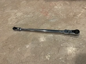 Cornwell EC4S12L 1/4" Flexible Dual Drive Ratchet, Silver. 12” Long. - Picture 1 of 8