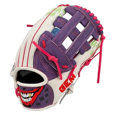 Gem Gloves Softball Fielding Glove - GEM087 Joker 2.0 White - Image 1 of 4