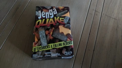 Jenga Quake COMPLETE Open Box Hasbro Gaming 2012 Tower Building Game Blocks - Image 1 of 3