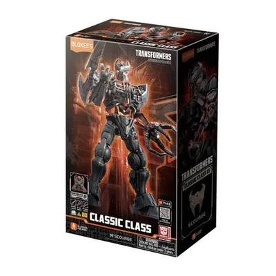 Hasbro Blokees Transformers Rise of The Beast Scourge Classic 5" Action Figure - Image 1 of 3