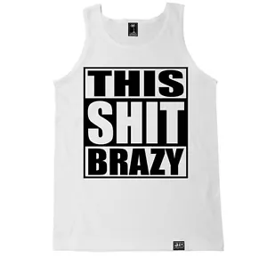 Esta camiseta sin mangas Sh*t Brazy YG Still Brazy Compton Bompton 4 400 Hunnid Hip Hop - Imagen 1 de 4