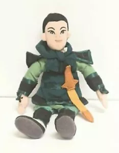 Disney Bean Bag Peluche Mulan vestido con disfraz de guerrero Disney Mulan - Imagen 1 de 6