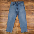 Vintage Levis 550 Jeans 36 x 32 Stonewash Tapered Blue Red Tab Denim