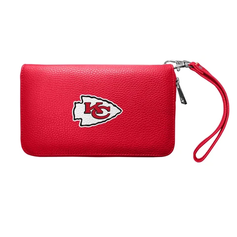 NFL Zip Organizer Wallet Pebble/ Kansas City CHIEFS LITTLE EARTH Cover