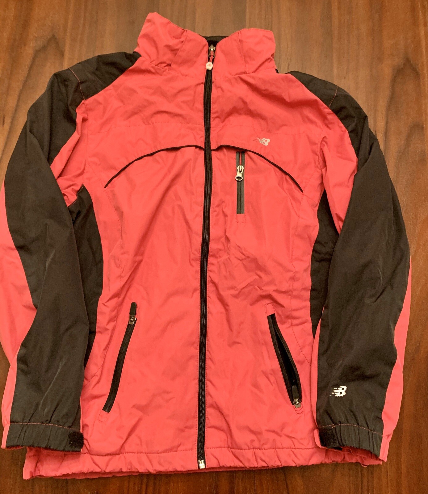 NEW BALANCE Pink Black Zip Front 